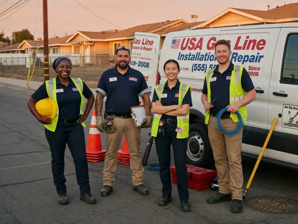 Gas Line Installation company in Perkiomenville, PA